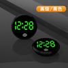 Stock Listo del Fabricante Nueva Moda Reloj Electrónico LED Redondo de Aleación Táctil Luminoso Creativo Personalizado Reloj de Coche Al por Mayor