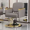 Silla de Peluquería, Silla Especial para Salón de Peluquería, Silla Giratoria Elevable para Barbería, Silla de Belleza, Silla de Peluquería