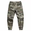 Calças de Trabalho Camufladas para Primavera e Outono Masculinas Resistentes ao Desgaste e à Sujeira Proteção para o Local de Trabalho Soldagem Calças de Trabalho Largas Longas