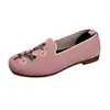 Procesamiento y Personalización de Nuevos Zapatos Slip-On de Malla Tejida Fly para Mujer, Suaves, Cómodos, Casuales, Versátiles y Ligeros para Madres de Mediana Edad y Mayores