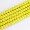 8 * 10MM Rojo Amarillo Azul Cilindro Esmerilado Cuentas Barril Vidrio Mate Esmerilado Espaciador Cuentas DIY Cuentas Tambor Accesorios para Pulseras