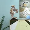 Una Luz de Amor de Beso Estatua de Pareja de Lujo Artesanía de Resina Adornos Decoraciones para el Hogar Sala de Estar Gabinete de Vino Porche