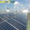 Suporte de montagem de painel solar de tripé de telhado de cimento de solo Suporte fotovoltaico de liga de alumínio