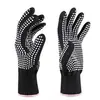 Guantes de Peluquería de Poliéster-Algodón, Guantes de Silicona para Dispensar en Salón de Belleza, Guantes Aislantes contra el Calor y Quemaduras, Guantes Antideslizantes para Plancha Rizadora y Permanente
