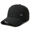 Nuevo Sombrero de Algodón con Protección para los Oídos Otoño e Invierno para Hombres de Mediana Edad y Mayores, Gorra Tipo Pato Cálida a Prueba de Viento para Exteriores, Gorra de Béisbol con Forro de Terciopelo para Hombres Mayores