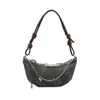 Bolso de Moda para Mujer Versión Coreana Simple Casual Bolso Dumpling 2025 Verano Nuevo Nicho de Alto Valor Trendy Bolso Cruzado