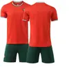 Portugués Transfronterizo No. 7 Uniformes de Fútbol de Ronaldo para Adultos y Niños, Camisetas de Invitado, Trajes de Roonald, Camiseta