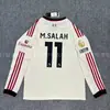 2526 Barcelona Real Madrid Liverpool Camiseta de Manga Larga No. 10 Yamar No. 10 Uniforme de Fútbol Local y Visitante de Mbappé