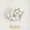 Acessórios DIY de ouro 14k retenção de cor forte contas de melão conta redonda pulseira de cordão pulseira colar contas soltas 50 contas material