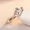 Anillo Abierto Beso de Ángel para Mujer Moda Japonesa y Coreana Combinación Joyería Simple para Chica Anillo R5424