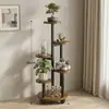 Estante de Flores para Balcón Transfronterizo, Estante de Almacenamiento de Pie, Estante de Flores Modular de Lujo Ligero para Interiores, Estante de Macetas de Múltiples Niveles para Plantas Trepadoras y Plantas Verdes