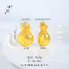 Wei Xue Mesmo Estilo Areia Ouro Diamante Escovado Bolsa Colar Clavícula Corrente Leve Luxo All-match Outono e Inverno Lã Corrente Acessórios Mulheres