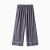 Pijama de verano para mujer con cuello en V y almohadilla en el pecho, fino, pijama, longitud opcional, se puede usar afuera, seda de hielo, sensación fresca, ropa de casa L836
