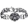 2024 nuevo pulsera creativa retro europea y americana dominante nueva cabeza de tigre año zodiacal pulsera personalizada lote de pulseras