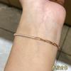 Plata S925 Nueva Moda Elegante Lujo Accesible Super Brillante Diamante de Alto Carbono Pulsera Estilo Ins para Mujer Joyería de Mano Versátil Simple Venta al por Mayor