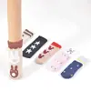 Funda para pata de mesa tejida funda protectora para manija de puerta dibujos animados doble capa resistente al desgaste antideslizante engrosada pata de silla pad protector de lana
