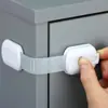 Cerradura de Seguridad para Niños Cerradura de Cajón Anti-pellizcos Cerradura de Seguridad Fija para Puerta de Refrigerador Armario Guardarropa Cerradura de Seguridad para Puerta Corredera