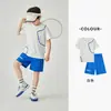 Conjunto Esportivo Duoduo Home para Meninos Correndo 2026 Verão Estilo Fino Moda Infantil Camiseta Shorts Conjunto de Duas Peças Bonito