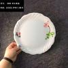 Xyt porcelana-como prato de melamina comercial talheres redondo buffet prato de plástico disco prato de panela quente longo rápido