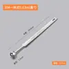 Cuchara Medidora de Acero Inoxidable con Mango Largo Báscula de Gramos Cuantitativa Leche en Polvo 5/10g Medición Sal Condimento 15ml