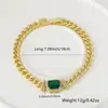 Distrito Lu Moda europea y americana pulsera de circón chapada en oro joyería de circón microincrustada damas Joker venta directa de fábrica al por mayor