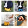 Taburete Plegable de Tarjeta Taburete Multifuncional de Almacenamiento Taburete Pequeño Portátil Silla Plegable de Plástico Pesca al Aire Libre Viaje