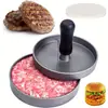 F- Prensa para Carne de Hamburguesa Transfronteriza, Molde Prensa para Hamburguesas, Fabricante de Hamburguesas, Molde Prensa de Carne, Empaque en Caja de Color