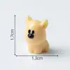 Boneca de Cachorro Fofa de Orelhas Longas Desenho Animado Criativo Casa de Bebê Decoração DIY Acessórios de Sacola Surpresa Pequenos Enfeites para Carro e Desktop