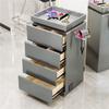 Gabinete de Ferramentas para Salão de Beleza Espelho para Salão de Cabeleireiro Gaveta Especial para Corte de Cabelo Armário de Madeira Gabinete de Trabalho para Barbearia