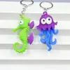 Llavero al por mayor transfronterizo nuevo serie marina colgante de muñeca caballito de mar bolsa Colgante de coche accesorios DIY