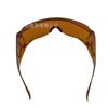 Gafas Anti-Vaho de Curado por Luz para Productos de Comercio Exterior, Gafas Gruesas de Curado por Luz Naranja-Rojo en una Bolsa