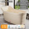 Cubo de Baño para Adultos Cubeta de Baño Grande para Adultos para el Hogar Bañera de Cuerpo Completo Cubeta de Baño Gruesa Bañera de Plástico