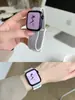 Correa de Nylon Transpirable de Doble Sección con Velcro de Bucle para Apple Watch S10 Adecuada para Iwatch11 Generación 987Se Universal