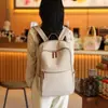 Mochila para mujer 2024, nueva, de tela Oxford, sencilla, para estudiantes universitarios, ligera, de gran capacidad, para viajes, negocios, bolsa para computadora