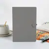 Cuaderno de Estudiante A5 Engrosado Cuaderno con Hebilla Simple Regalo para Oficina Negocios Diario de Aprendizaje Impresión al por Mayor