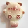 Gato Siamés Gordo Súper Lindo Accesorios de Resina DIY Pegamento de Crema Funda de Teléfono Pasador Llavero Adornos
