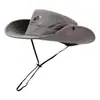 Sombreros de Sol de Ala Ancha de Verano para Hombres y Mujeres, Sombreros de Protección Solar de Secado Rápido, Sombreros con Cordón para Acampar, Senderismo al Aire Libre y Pesca