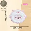 Popular Cabeza de Oso Accesorios de Ropa de Verano Parche Tela Pegatinas Animales Pequeños Regalo DIY Parches Bordados