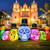 Modelos Infláveis Personalizados de Halloween: Ceifador, Pterodátilo, Polvo, Fantasma Branco, Fantasma, Lápide, Aranha, Insufláveis do Festival dos Fantasmas Podem Ser Personalizados