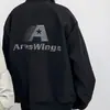 Comércio Transfronteiriço Moda Tendência Jaqueta com Gola Baseball Feminina Primavera e Outono 2025 Nova Jaqueta Casual Solta Feminina