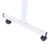 Soporte de pizarra blanca al por mayor de fábrica, económico, tubo cuadrado pequeño, barra horizontal, soporte de pizarra telescópico móvil, soporte de pizarra para oficina