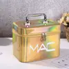 Bolsa de almacenamiento de cosméticos linda labio simple estuche de cosméticos portátil grande portátil gran capacidad caja de almacenamiento para niña