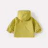 Conjunto de tres piezas para bebé niño: playera básica con estampado de letras, sudadera con capucha sencilla, pantalón de punto con estampado de letras para otoño