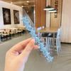 Pasador infantil lindo accesorio para el cabello de flor de cerezo 2023 nuevo clip para flequillo lateral tocado pasador para cabello suelto de niña pequeña