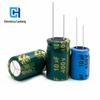 Capacitor eletrolítico de alumínio de baixo volume 10UF400V 8*12/16mm de alta frequência e baixa resistência 400V 10UF 6.3*18mm