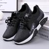 Zapatos de cuero para hombre con suela blanda y cordones, zapatillas bajas y planas para hombre, zapatillas para correr transfronterizas