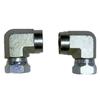 FRE & EDOM cono de 30 grados rosca NPSM y NPTF codo de 90 grados unión hidráulica serie 1502 FP-FPS