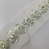 Encaje de malla con cuentas y lentejuelas directo de fábrica, joyería de girasol con perlas hecha a mano, accesorios para ropa de boda DIY