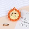 Colgante de fruta tejida colgante llavero tejido a mano lindo Fresa Manzana de Caramelo accesorios decoración Caqui