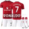 2526 Novo Uniforme Casa Red Devils Masculino G Nº 17 Garnacho 37 Menu Fato de Futebol M Fato United Clube